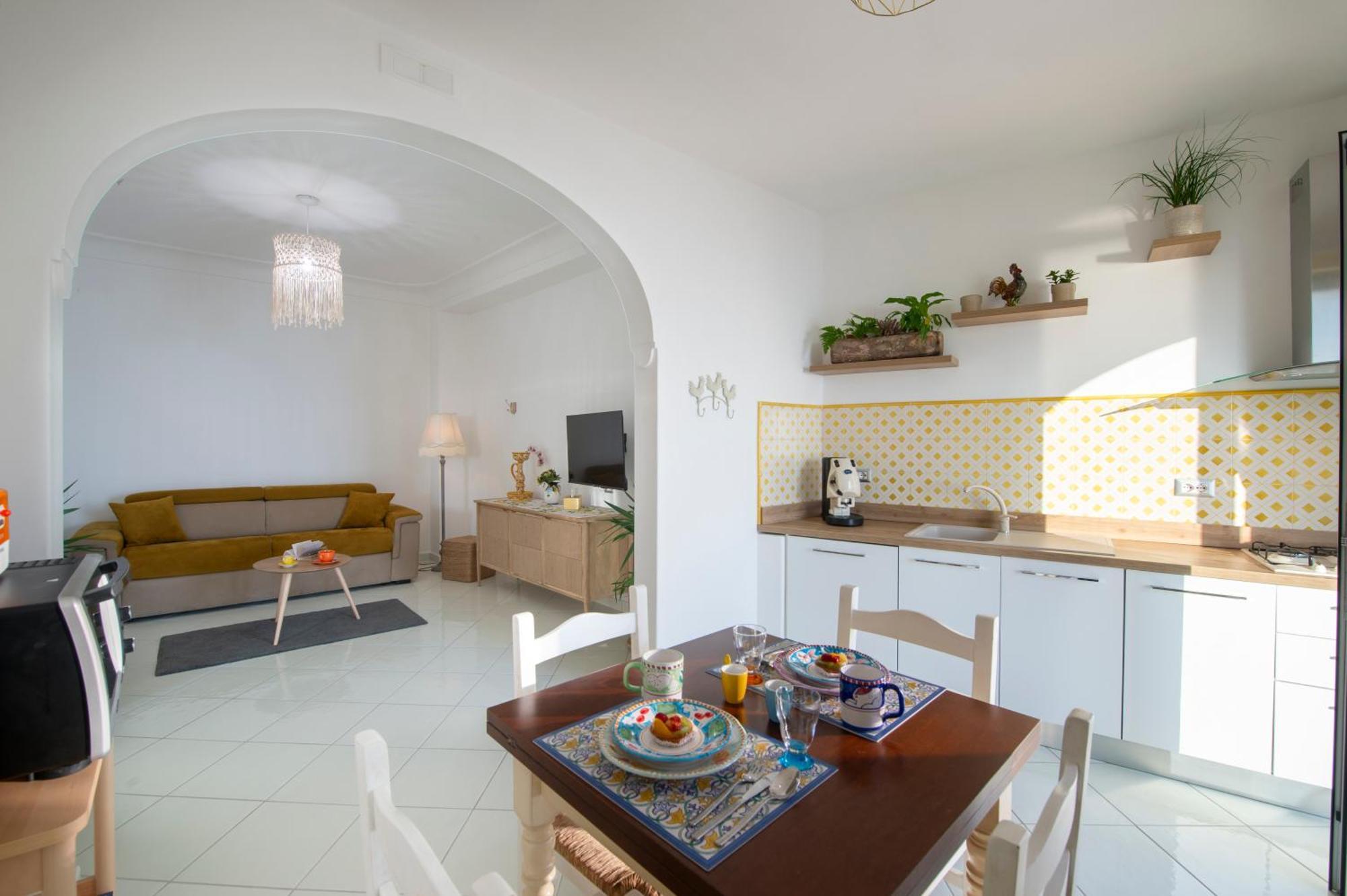 波西塔諾Aria Di Mare,Near Elevator, Few Steps, Parking, Garden公寓 外观 照片